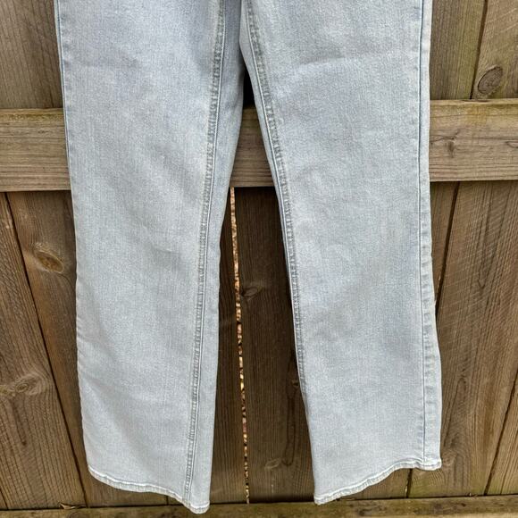 Barbie X PacSun Jeans Stretch High Rise Bootcut Denim Light Blue Size 22 NWT - Picture 4 of 9